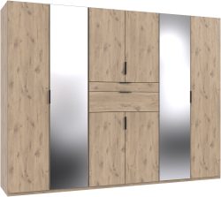Schrank ALTEA eiche 8 Türen 2 Schubladen