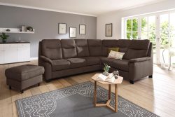 Home affaire Ecksofa »Bocca«, mit Federkern, incl. Kopfteilverstellung, wahlweise Bettfunktion