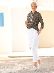 Classic Basics Stehkragenshirt 