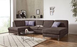 sit&more Wohnlandschaft »Clio V«, wahlweise mit Bettfunktion und Bettkasten, inklusive Federkern