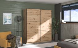 INOSIGN Schwebetürenschrank »Sierra«, mit kompletter Inneneinteilung, FSC-zertifizierter Holzwerkstoff