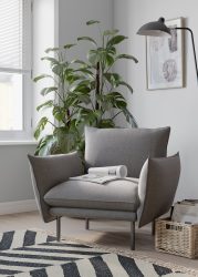 andas Sessel »Stine«, Besonderes Design durch Kissenoptik und Keder, Design by Morten Georgsen