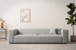 andas 3-Sitzer »BAKELS, Couch in Cord oder Boucle-Stoff, Sofa im modernen Design«, bequemer Sitzkomfort,in 2 Stoffen und 8 Farben lieferbar