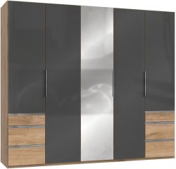 Fresh To Go Kleiderschrank »Level«, mit Glastüren