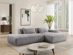 exxpo - sofa fashion Ecksofa »Billund modernes Designsofa, bequem und elegant, Breite 294cm, L-Form« modern, L-form, Wellenfedern, inklusive 2x Nierenkissen