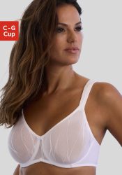 Nuance Minimizer-BH, mit Bügel und breiten, gefütterten Trägern, aus hübschem Glanzjacquard