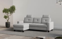 Places of Style Ecksofa »Varese«, wahlweise mit Bettfunktion und Bettkasten