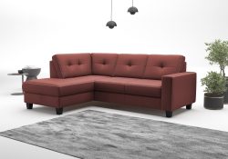 PLACES OF STYLE Ecksofa »Varese« wahlweise mit Bettfunktion und Bettkasten