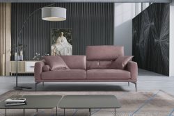 Egoitaliano 2,5-Sitzer »Masu«, inkl. 2 Kissenrollen, Rückenelemente manuell verstellbar, mit Metallfüssen