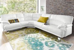 TRENDMANUFAKTUR Ecksofa, mit langem Schenkel