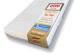 Schlafwelt Komfortschaummatratze »Flipper, Auswahl aus zwei Wendematratzen mit gesamt 4 Härten für ALLE Körpergewichte (von H2 bis H4), immer optimal für Seiten/Rücken und Bauchschläfer«, 19 cm hoch, Raumgewicht: 39 kg/m³, (1 St.)