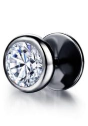 FIRETTI, Firetti Single-Ohrstecker »Glamour«, mit Zirkonia (synth.)