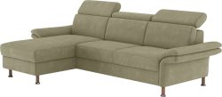 Home affaire Ecksofa »Calypso L-Form« mit motorischen Funktionen im Sofa und Recamiere