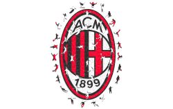 Iconic Puzzle Holz-Puzzle AC Milan ? Logo