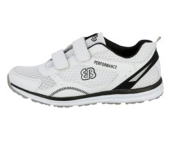 Brütting Joggingschuh / Laufschuh - weiss/schwarz »PERFORMANCE V«