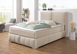 Guido Maria Kretschmer Home&Living Boxspringbett »Wehma«, inkl. Topper in 3 verschiedenen Matratzen, auch in Samtstoff