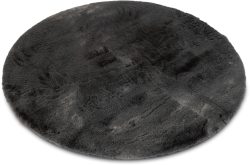 Gino Falcone Fellteppich »Kuschelteppich Chiara«, rund, 30 mm Höhe, Kunstfell, Kaninchenfell-Haptik, besonders weicher Langflor, ideal im Wohnzimmer & Schlafzimmer