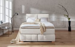 Guido Maria Kretschmer Home&Living Boxspringbett »Wehma«, inkl. Topper in 3 verschiedenen Matratzen, auch in Samtstoff