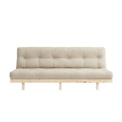 Karup Design Schlafsofa »Lean 200 Schlafsofa, Gästebett, Sofa mit Futonmatratze«, (2 St.), Inkl. Futonmatratze, Liegefläche 130x200 cm, FSC® zertifizierte Kiefer