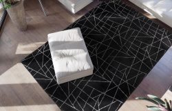 me gusta Teppich »Bijou 125«, rechteckig, 20 mm Höhe, Glanz Effekt, Wohnzimmer