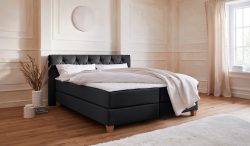 Guido Maria Kretschmer Home&Living Boxspringbett »Harmones«, in 3 Breiten, 3 Matratzenarten, Härtegrad auch im Mix mit je 1 Matratze in H2 und H3, incl. Topper