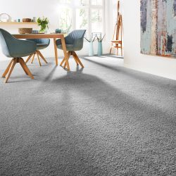 Andiamo Teppichboden »Velours Softness«, rechteckig, Uni Farben, Breite 400 cm, besonders weich, Wohnzimmer, Schlafzimmer
