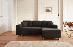 Guido Maria Kretschmer Home&Living Ecksofa »Györ«, wahlweise mit Bettfunktion und Bettkasten incl. 2 Zierkissen, democratichome Edition