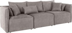 elbgestoeber 3-Sitzer »Elbdock«, (3 St.), 3 Teile, zusammengesetzt aus Modulen, in vielen Bezugsqualitäten und Farben s. auch 
