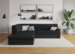 DOMO collection Ecksofa »Topper«, mit Ottomane, wahlweise mit Schlaffunktion