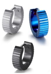 Firetti Creolen-Set »Schmuck Geschenk, Crag«, (Set, 3 tlg.)
