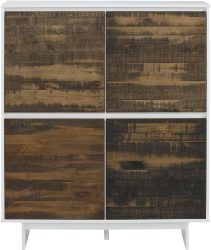 Home affaire Konsole »Morgan«, aus massivem Kiefernholz, mit eingefrästen Griffmulden, Breite 120 cm