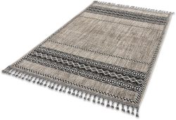 ASTRA Teppich »Ravenna 6634 225«, rechteckig, 5 mm Höhe, eleganter Kurzflorteppich mit Fransen