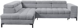 exxpo - sofa fashion Ecksofa »Bocco, hochwertige Verarbeitung, toller Sitzkomfort, bequem, L-Form« wahlweise mit Bettfunktion u. Bettkasten, inkl. Kopfteilverstellung