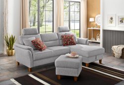 Home affaire Ecksofa »Palmera«, Federkern, wahlweise mit Bettfunktion und mit/ohne Bettkasten