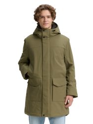 TOM TAILOR Denim Parka, mit Kapuze, mit wasserabweisender Funktion