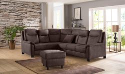 Home affaire Ecksofa »Bocca«, mit Federkern, incl. Kopfteilverstellung, wahlweise Bettfunktion