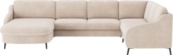 sit&more Wohnlandschaft »Soul U-Form«, wahlweise mit Bettfunktion und Bettkasten oder Schubkasten