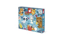 Janod Haptik-Puzzle WALDTIERE 20-teilig