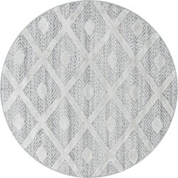Ayyildiz Teppiche Teppich »PISA 4707«, rund, 20 mm Höhe