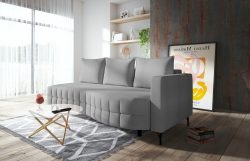exxpo - sofa fashion Loungesofa, Schlafsofa mit Bettfunktion und Bettkasten, komfortabler Federkern