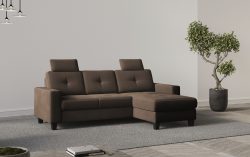 Places of Style Ecksofa »Varese«, wahlweise mit Bettfunktion und Bettkasten