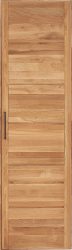 Premium collection by Home affaire Drehtürenschrank »Chamara«, aus massivem Eichenholz, in unterschiedlichen Schrankbreiten erhältlich, Höhe 218 cm