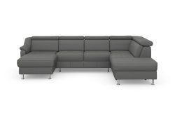 sit&more Wohnlandschaft »Freetown«, inklusive Kopfteilverstellung und komfortablem Federkern, wahlweise mit Bettfunktion und Stauraum