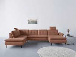 INOSIGN Wohnlandschaft »Birkholm«, incl. Armlehnverstellung, auch in Easy Clean Bezug - mit Wasser zu reinigen