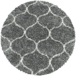 Ayyildiz Teppiche Hochflor-Teppich »SALSA 3201«, rund, 50 mm Höhe