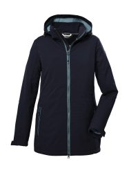 Killtec Softshelljacke »KOW 8 WMN SFTSHLL JCKT« Softshelljacke: wasser- und windabweisend, regulierbare Details