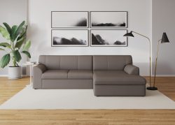 DOMO collection Ecksofa »Topper«, mit Recamiere, wahlweise mit Schlaffunktion