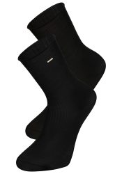 BOSS Feinsocken Packung, 2 Paar tlg. fein gerippt, verstärkte Fersen- und Zehenpartie