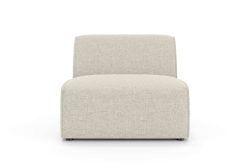 GOODproduct Sessel »Merid Sofa-Mittelelement, Masse B/T/H: 84/97/46 cm« als Modul oder separat verwendbar, für individuelle Zusammenstellung