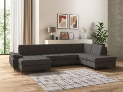 DOMO collection Wohnlandschaft »Capelo«, mit Armteilverstellung, wahlweise mit Bettfunktion, inklusive Federkern
